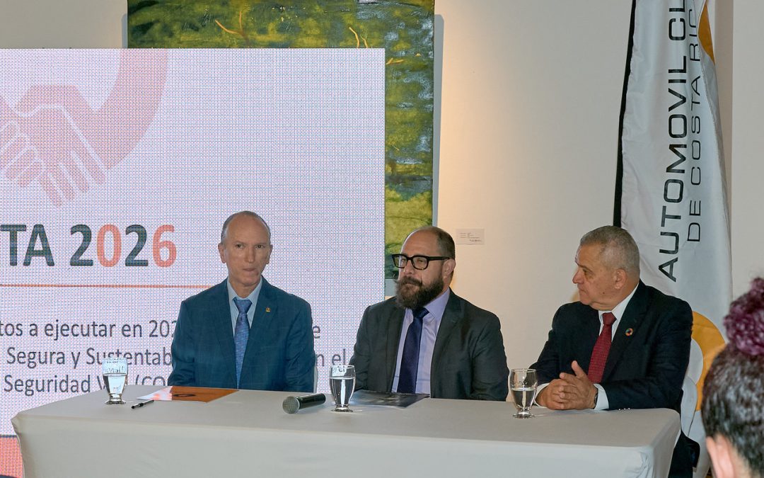 Automóvil Club de Costa Rica invertirá alrededor de 200 mil euros en proyectos de seguridad vial.