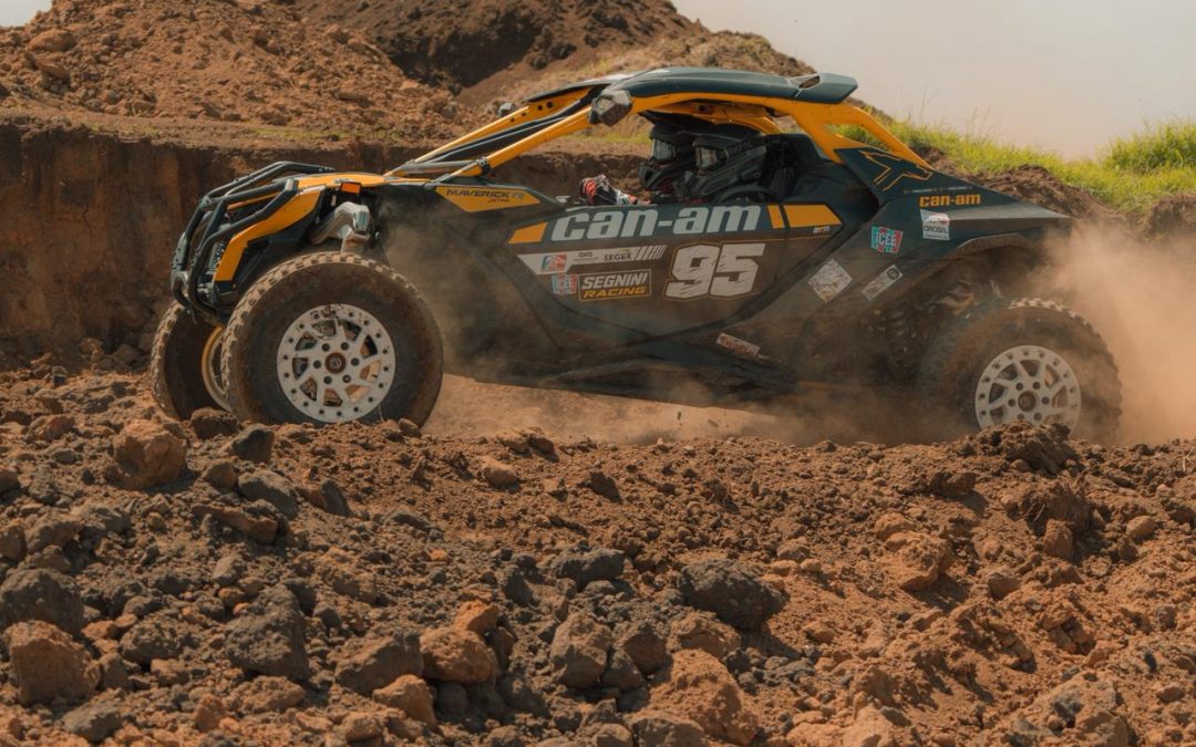 Franco Segnini fija la mira en el campeonato tras un prometedor inicio en el rally nacional