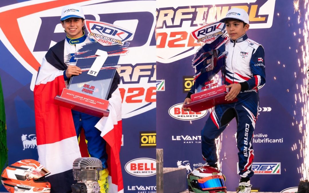 Costa Rica conquista dos podios en el Mundial de Kartismo